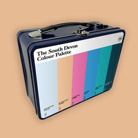 The South Devon Colour Palette Metal Lunch Box