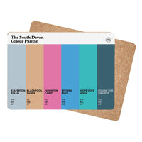 The South Devon Colour Palette Placemat