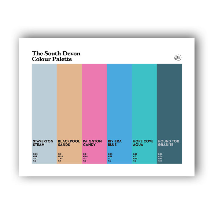 South Devon Art Print: Unframed