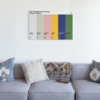 The Stratford-upon-Avon Colour Palette Canvas