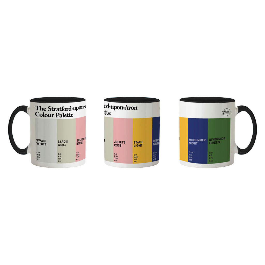 The Stratford-upon-Avon Colour Palette Porcelain Mug