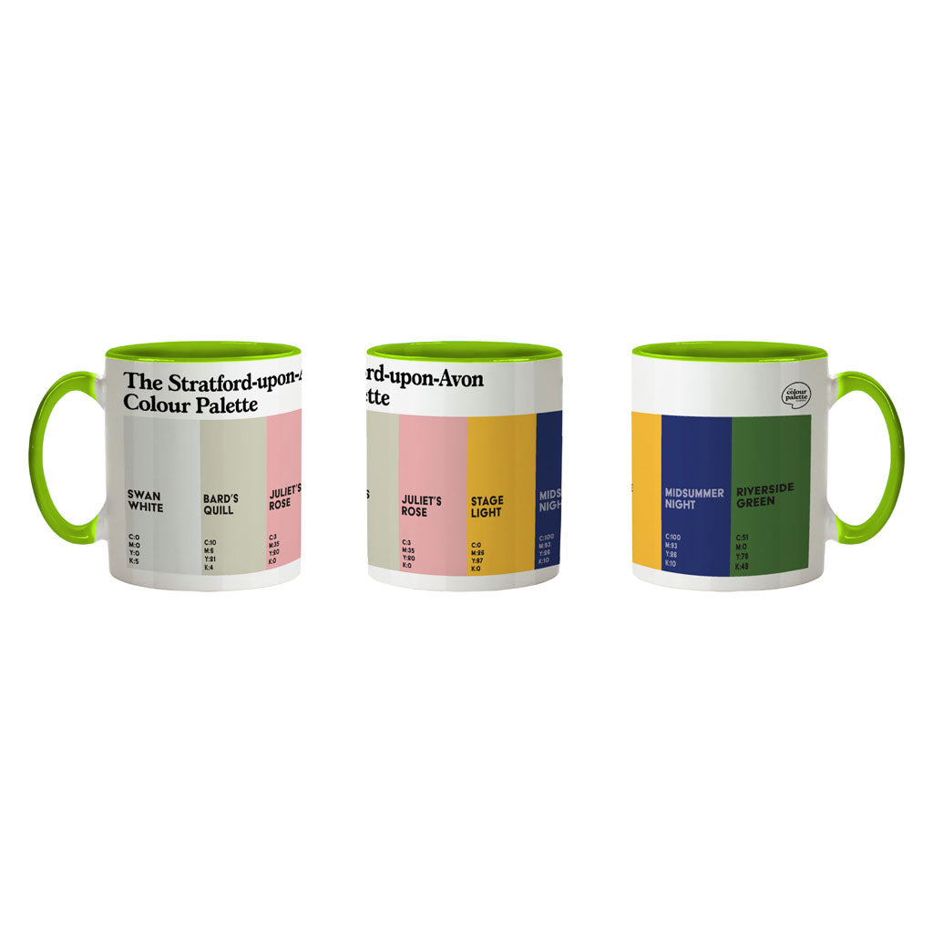 The Stratford-upon-Avon Colour Palette Porcelain Mug