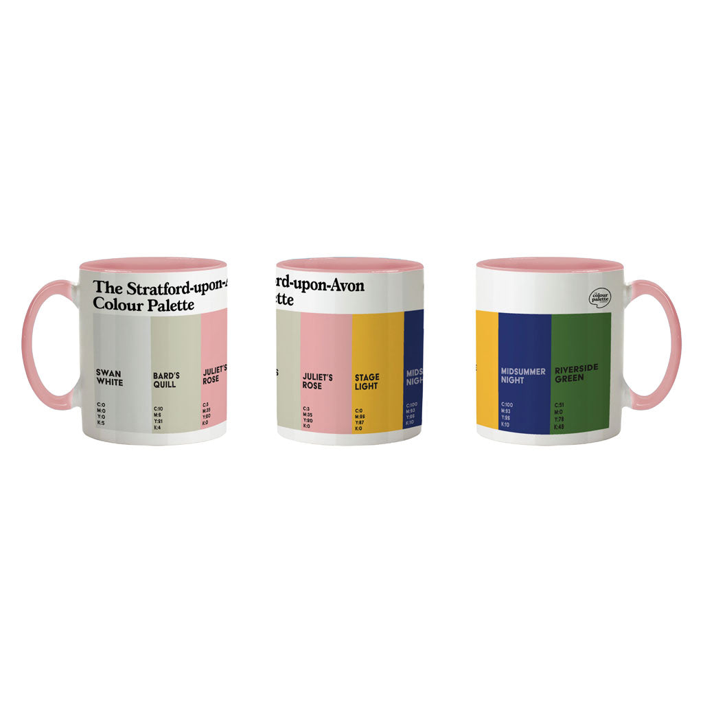 The Stratford-upon-Avon Colour Palette Porcelain Mug