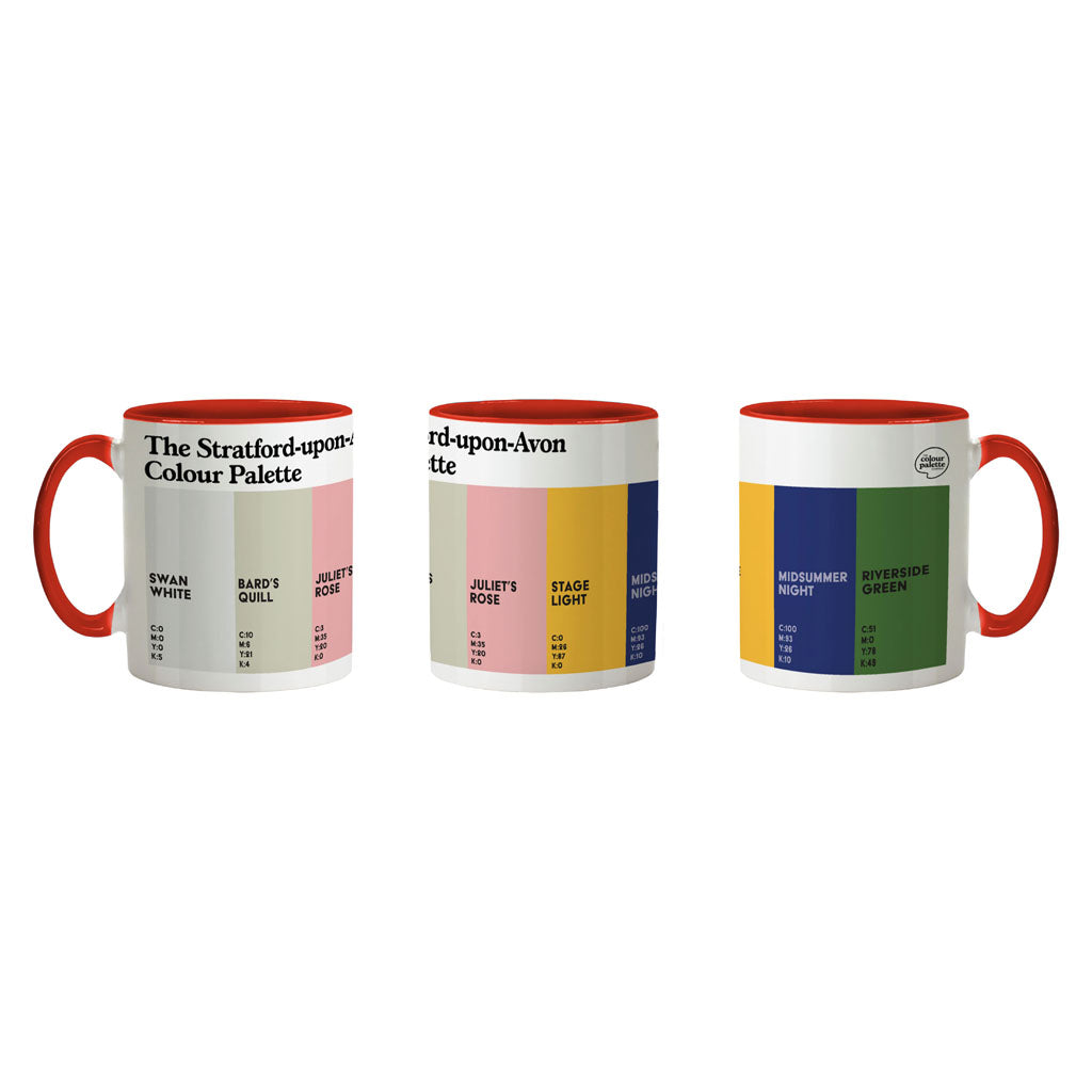 The Stratford-upon-Avon Colour Palette Porcelain Mug