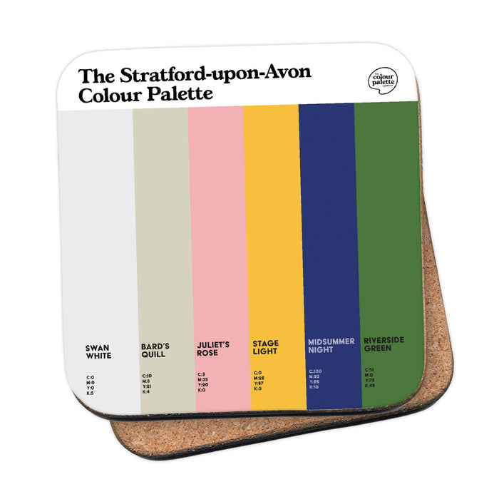 The Stratford-upon-Avon Colour Palette Coaster