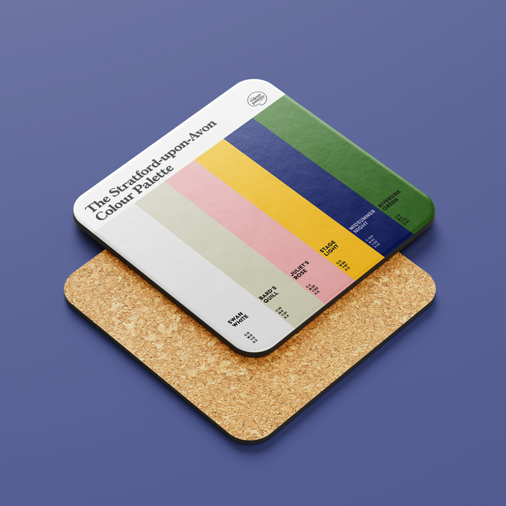 The Stratford-upon-Avon Colour Palette Coaster