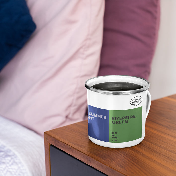 The Stratford-upon-Avon Colour Palette Enamel Mug