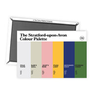 The Stratford-upon-Avon Colour Palette Fridge Magnet