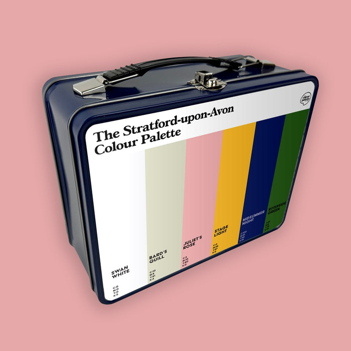 The Stratford-upon-Avon Colour Palette Metal Lunch Box