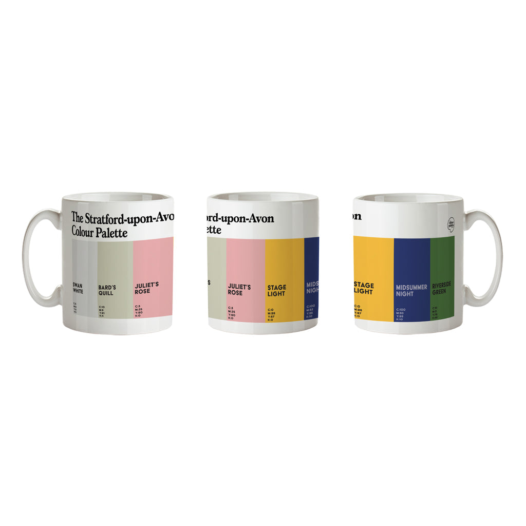 The Stratford-upon-Avon Colour Palette Porcelain Mug
