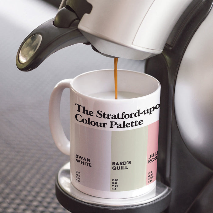 The Stratford-upon-Avon Colour Palette Porcelain Mug