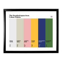 Stratford-upon-Avon Art Print - Black Frame