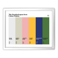 Stratford-upon-Avon Art Print - White Frame