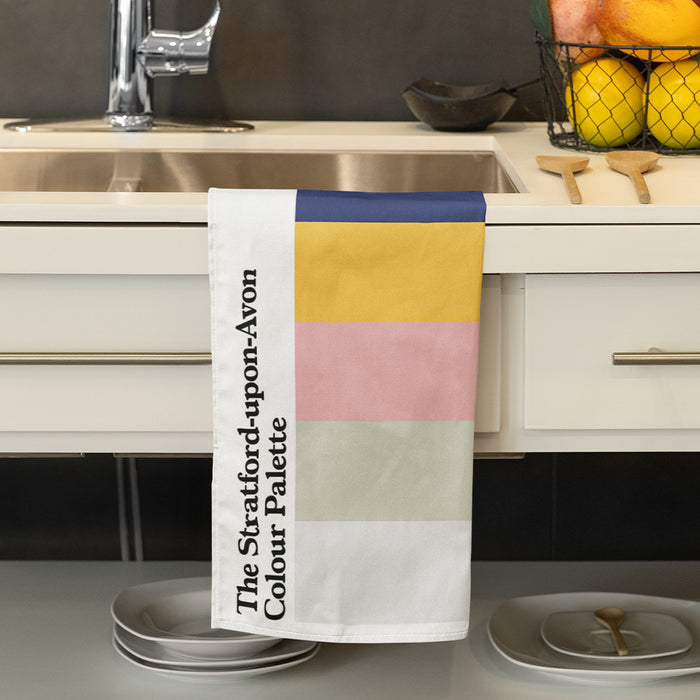 The Stratford-upon-Avon Colour Palette Tea Towel