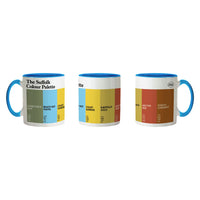 The Suffolk Colour Palette Porcelain Mug