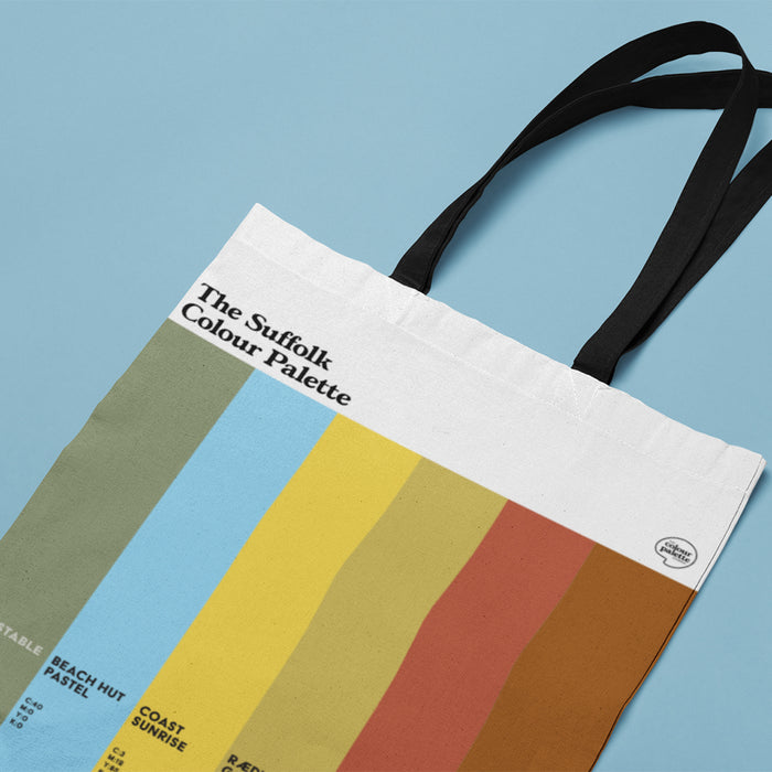 The Suffolk Colour Palette Tote Bag