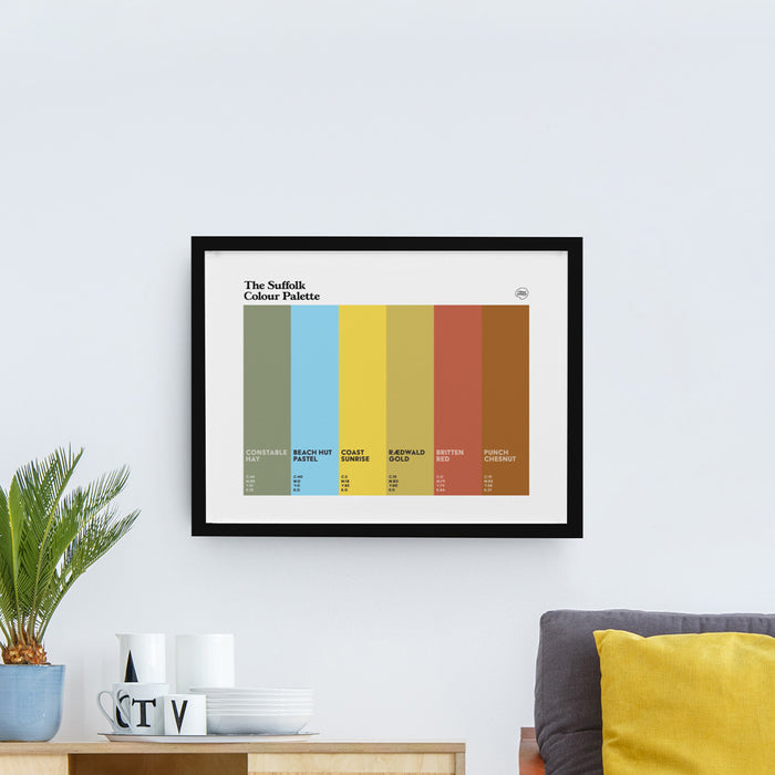 Suffolk Art Print Poster