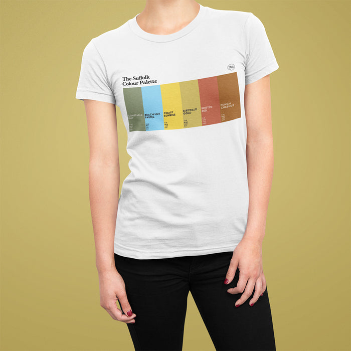 The Suffolk Colour Palette T-Shirt