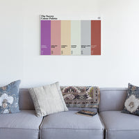 The Surrey Colour Palette Canvas