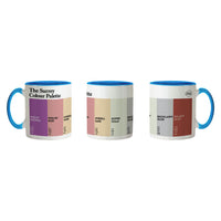 The Surrey Colour Palette Porcelain Mug