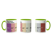 The Surrey Colour Palette Porcelain Mug