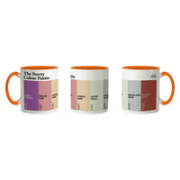 The Surrey Colour Palette Porcelain Mug