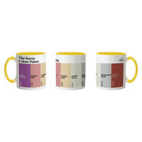 The Surrey Colour Palette Porcelain Mug