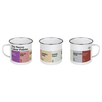 The Surrey Colour Palette Enamel Mug