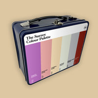 The Surrey Colour Palette Metal Lunch Box