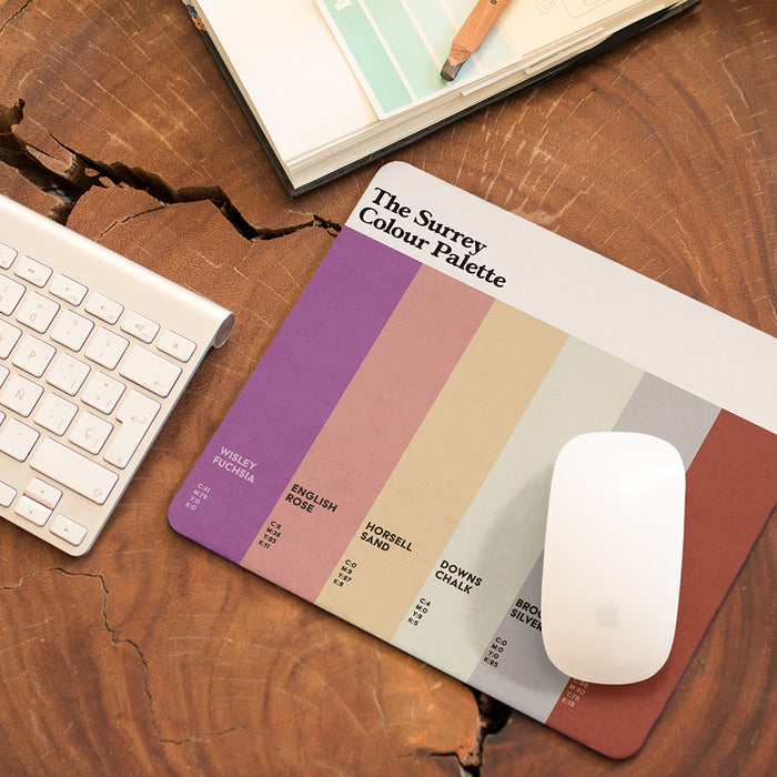 The Surrey Colour Palette Mouse Mat
