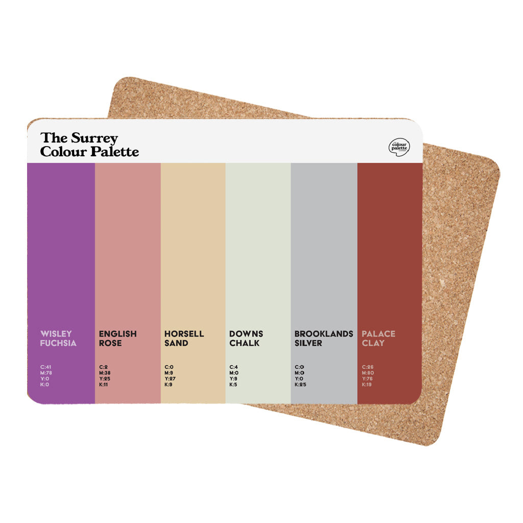 The Surrey Colour Palette Placemat