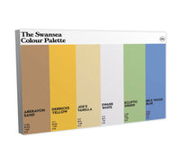 The Swansea Colour Palette Canvas
