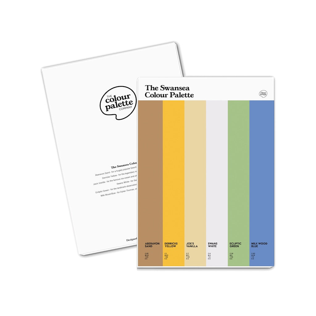 The Swansea Colour Palette A5 Notepad