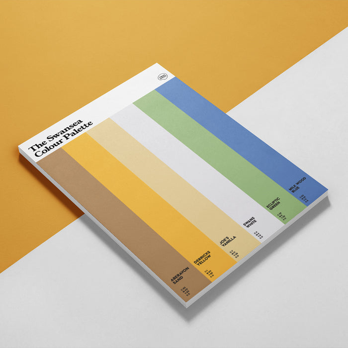 The Swansea Colour Palette A5 Notepad