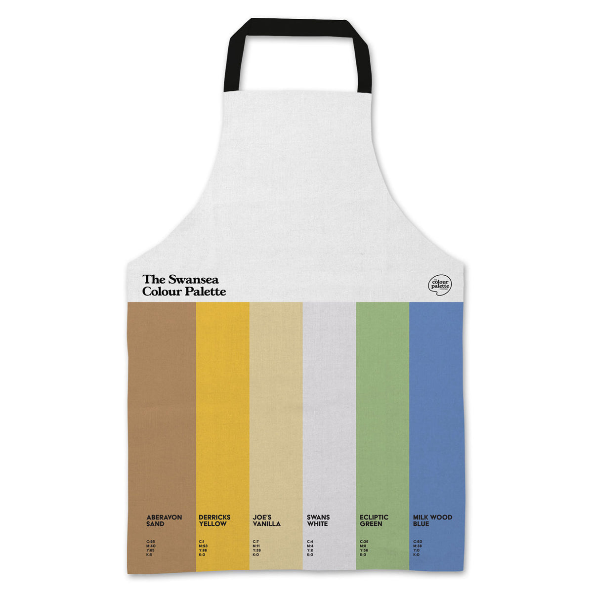 The Swansea Colour Palette Apron