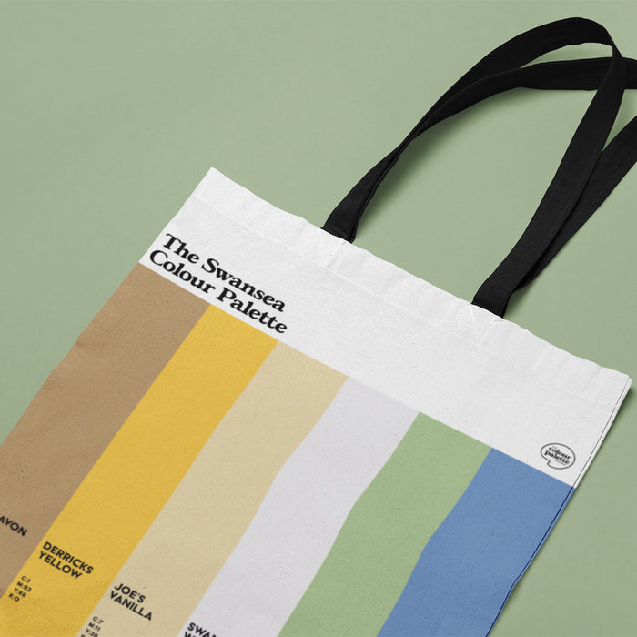 The Swansea Colour Palette Tote Bag