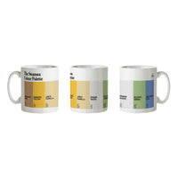 The Swansea Colour Palette Porcelain Mug