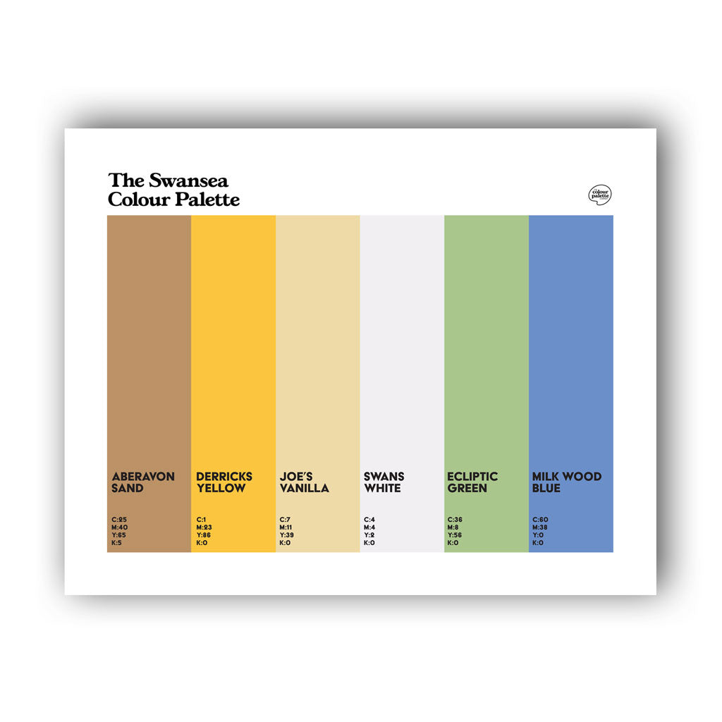 Swansea Art Print: Unframed