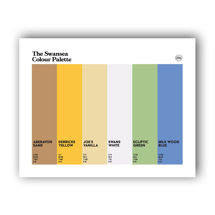 Swansea Art Print: Unframed