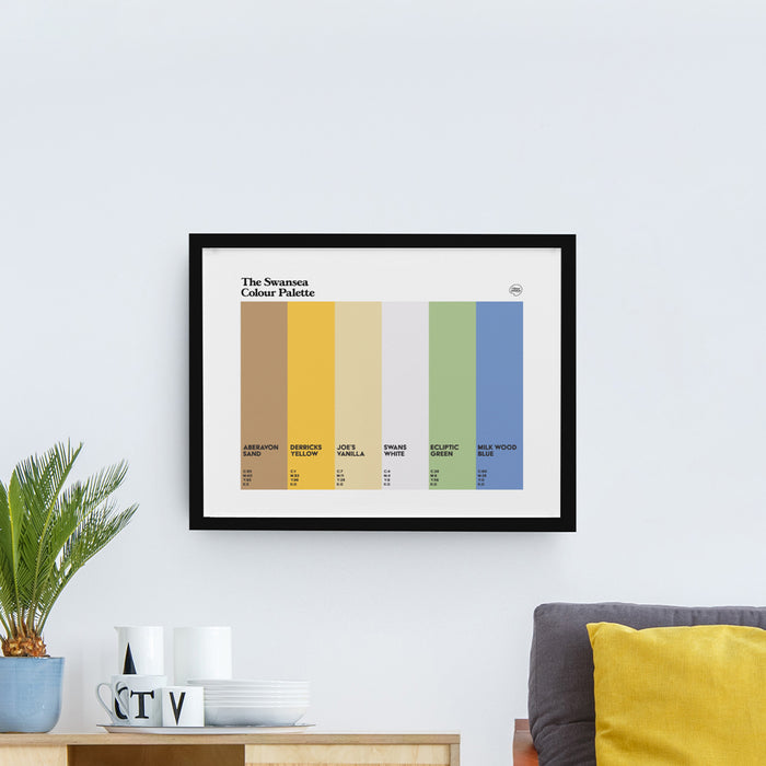 Swansea Art Print Poster