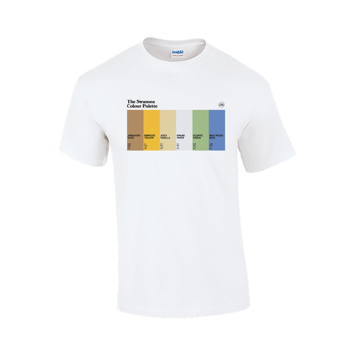 The Swansea Colour Palette T-Shirt