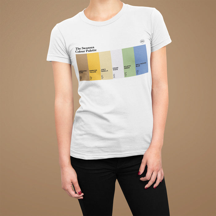 The Swansea Colour Palette T-Shirt