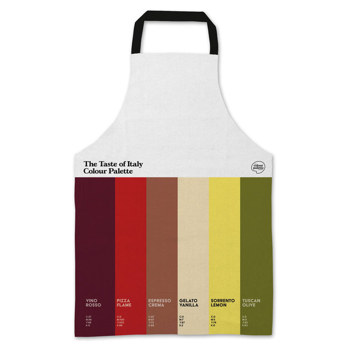 The Taste of Italy Colour Palette Apron