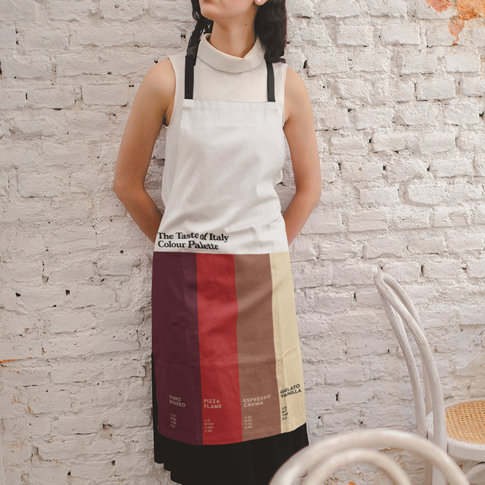 The Taste of Italy Colour Palette Apron