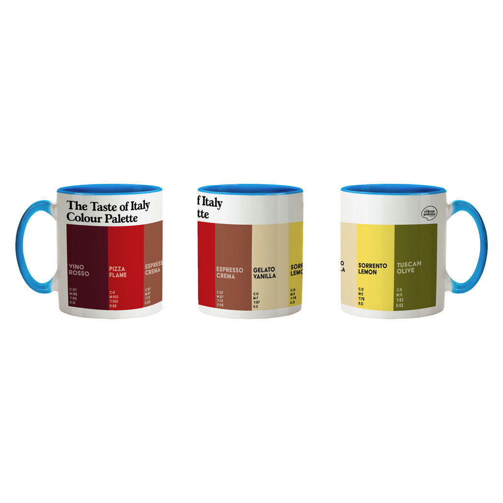 The Taste of Italy Colour Palette Porcelain Mug