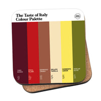 The Taste of Italy Colour Palette Coaster