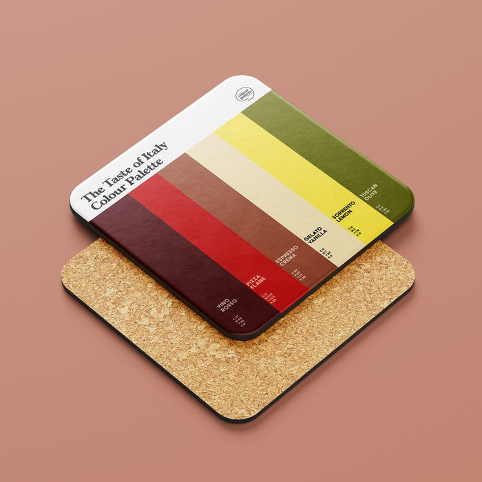 The Taste of Italy Colour Palette Coaster