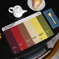 The Taste of Italy Colour Palette Placemat