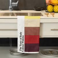 The Taste of Italy Colour Palette Tea Towel