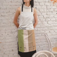 The Tea Lovers Colour Palette Kitchen or studio Apron Gift for Tea Drinkers